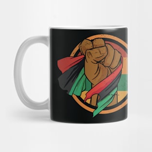 Black History Fight for Equal Rights Juneteenth Flag Mug